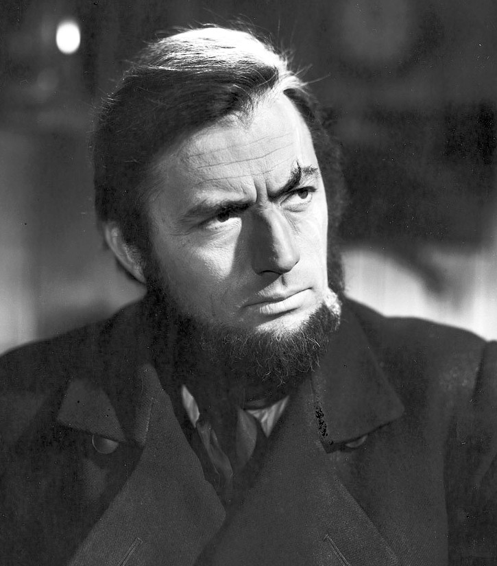 Gregory Peck as Captain Ahab