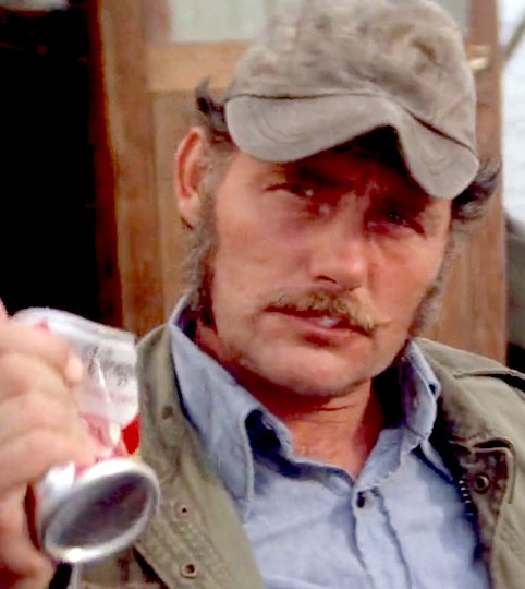 Captain Quint, Robert Shaw, Jaws 1975 movie