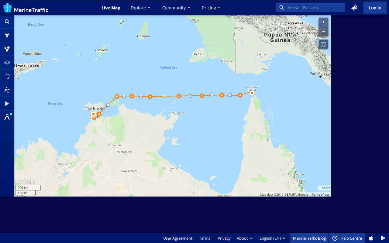 Cape York to Prot Moresby, hydrogen world challenge 80 days